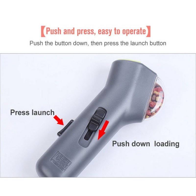 Handheld Dog Treat Launcher